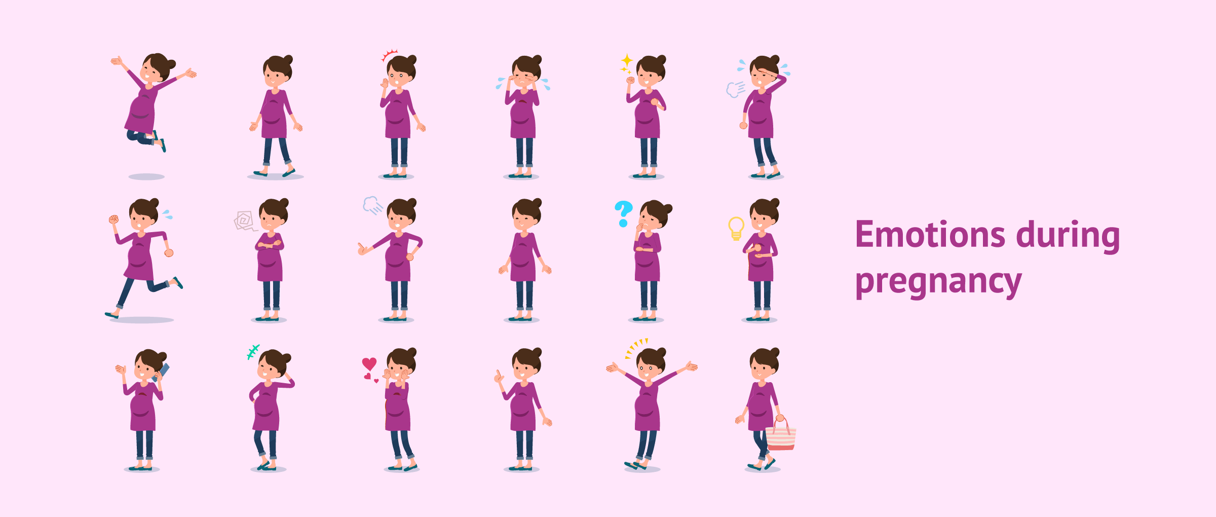 Imagen: What emotions do pregnant women experience?