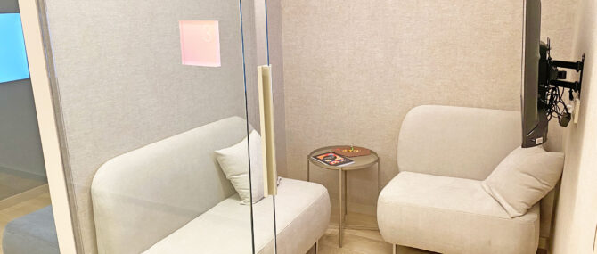 Imagen: Next Fertility Valencia waiting room