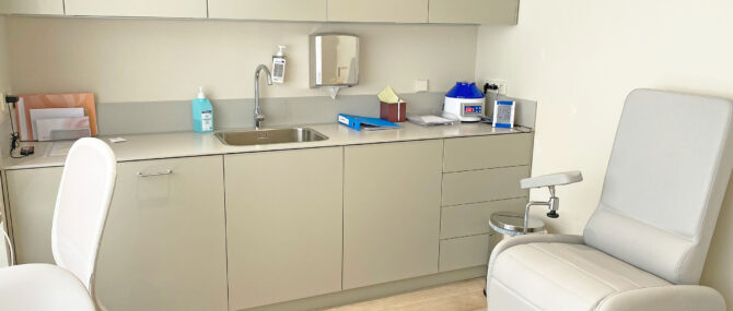 Imagen: Nurses station Next Fertility Valencia