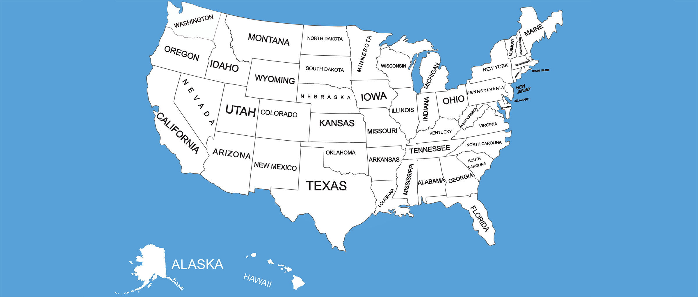 States of the US