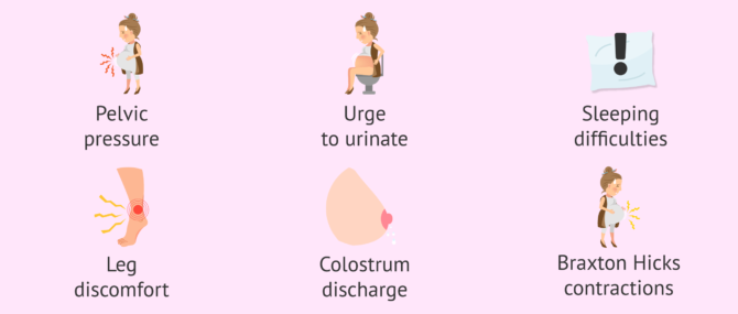 Imagen: What discomfort is normal in week 36?