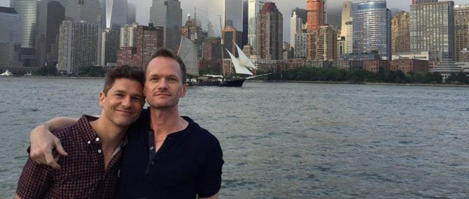 Neil Patrick Harris and his husband, David Burtka