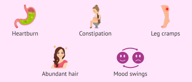 Imagen: Symptoms in pregnant women in the eighth month