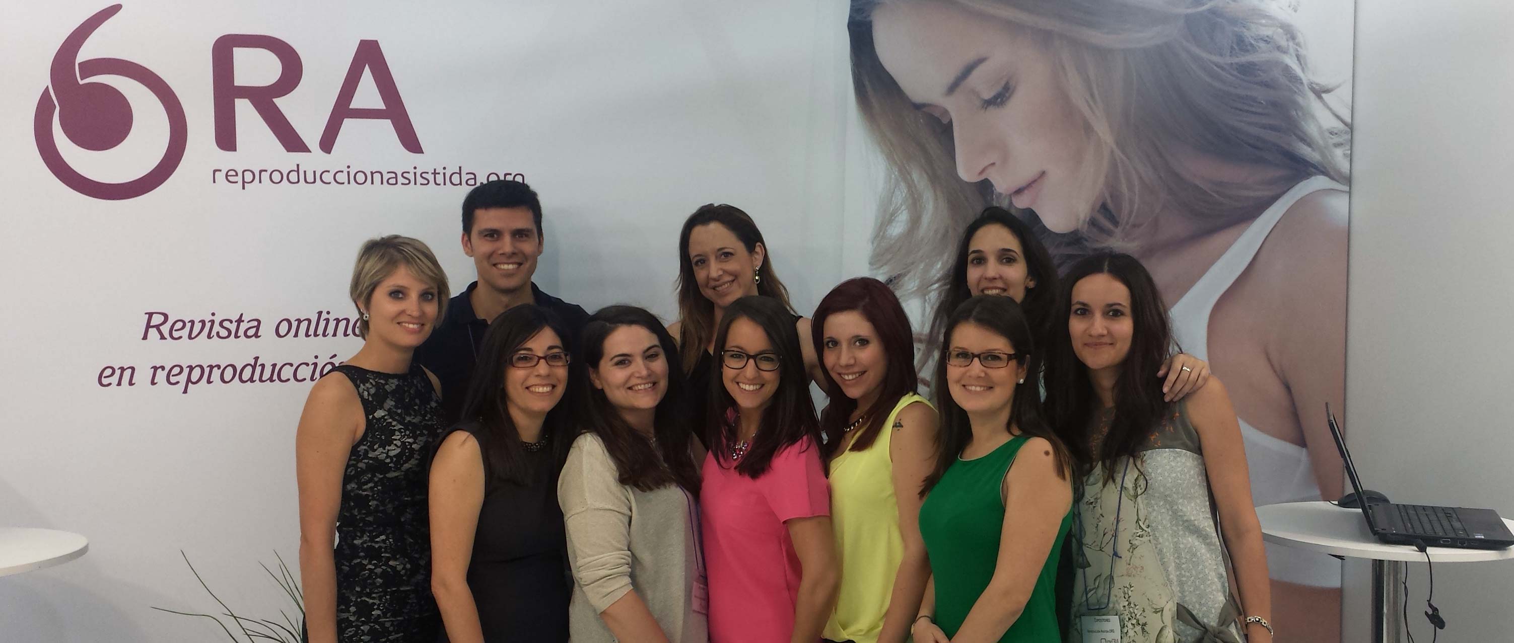 Stand in inviTRA 2015 of ORG Assisted Reproduction, the organizers of the event