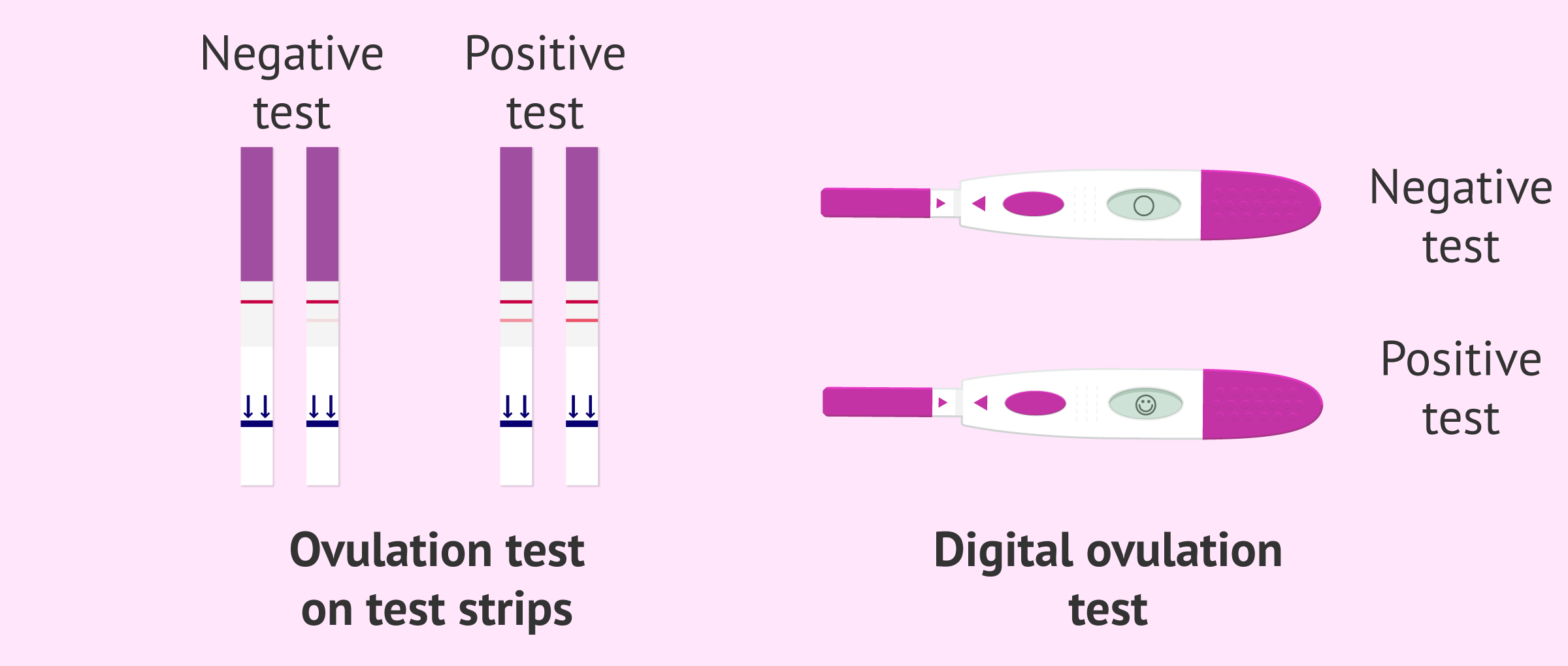 Imagen: Types of ovulation tests