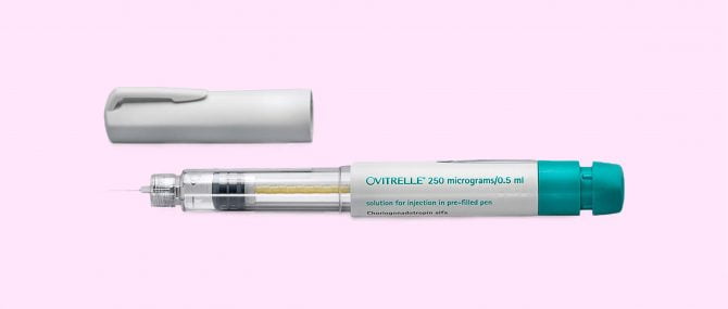 Imagen: Ovitrelle in a pre-filled pen