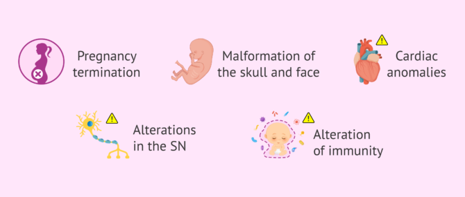 Imagen: Consequences of altered vitamin A levels in pregnant women