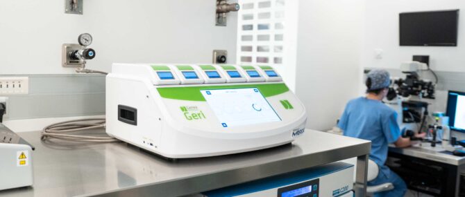 Imagen: Geri incubator with time-lapse technology