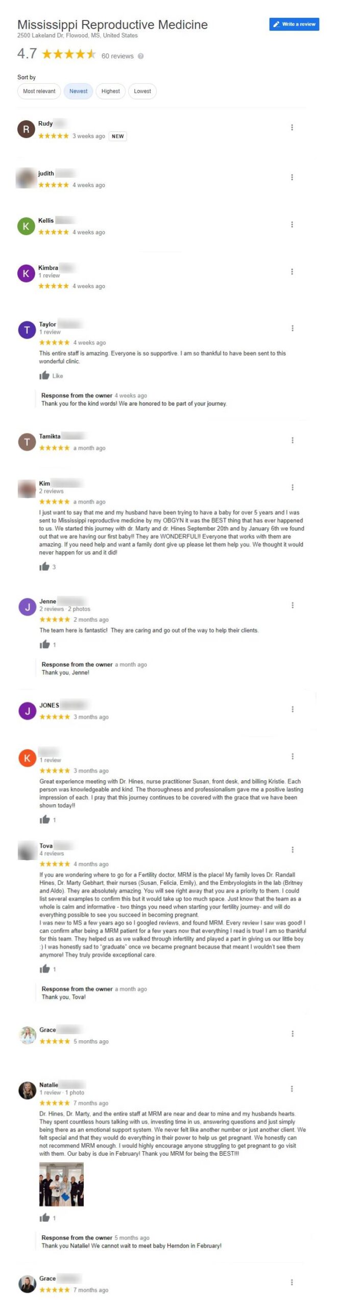 Reviews on Mississippi
