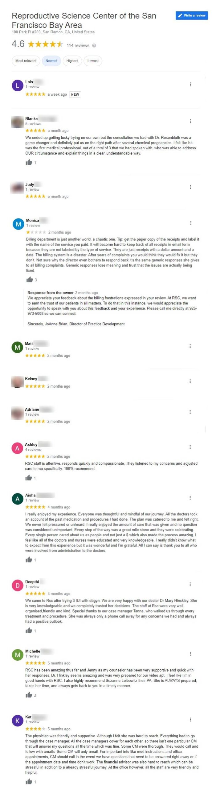Reviews on RSC