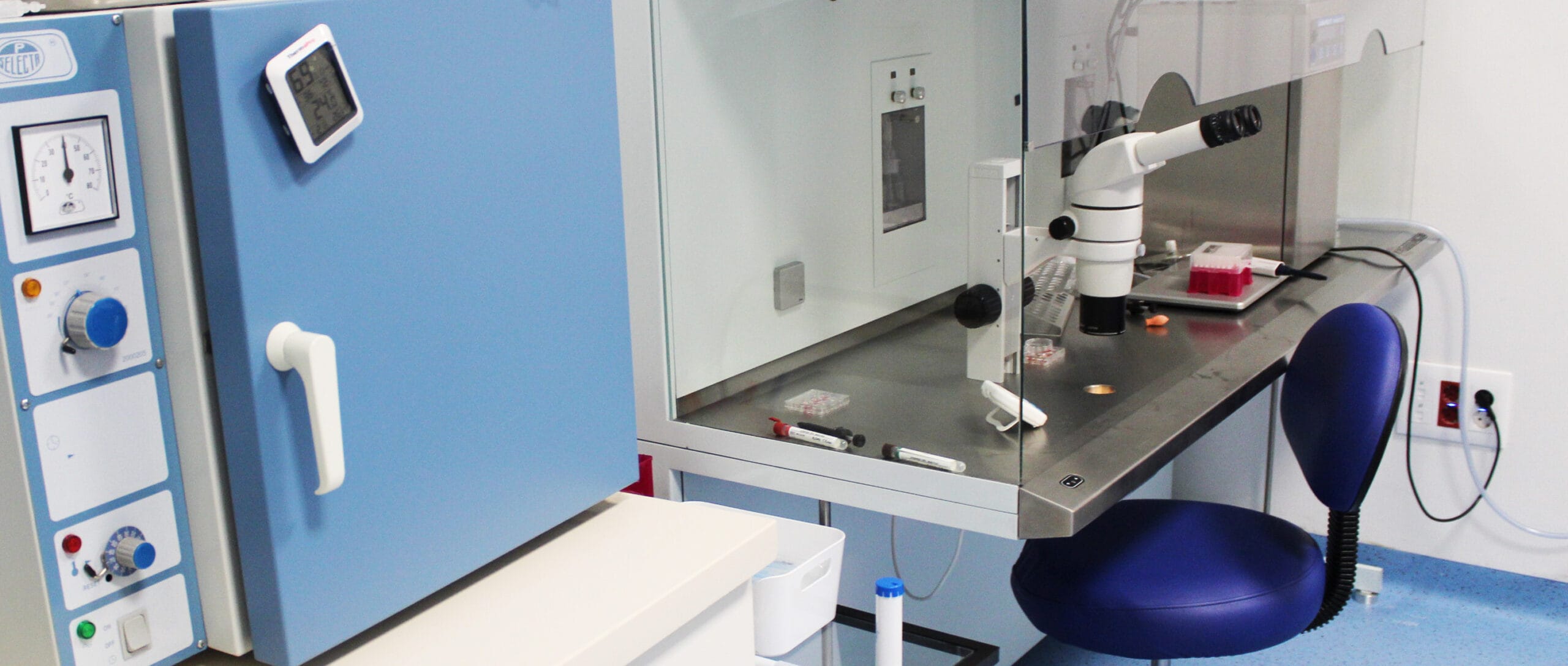 Imagen: Cryopreservation chamber at the Victoria Rey clinic